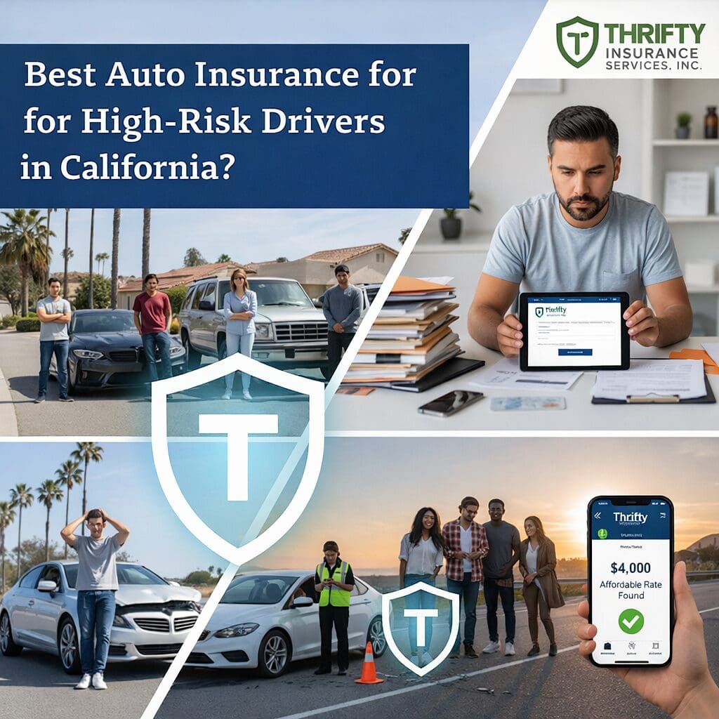 Best High-Risk Auto Insurance in California 2026 | Thrifty