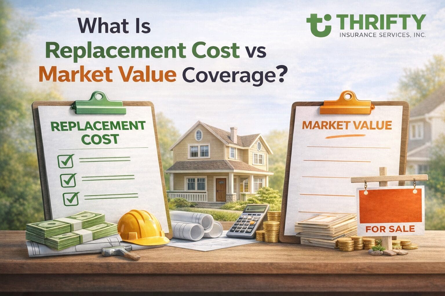 What Is Replacement Cost vs Market Value Coverage?